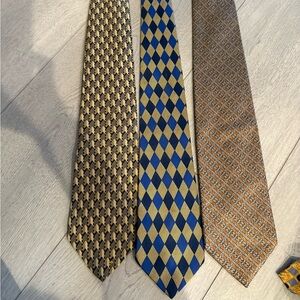 Valentino, Stefano Ricci and Burberry men’s ties .